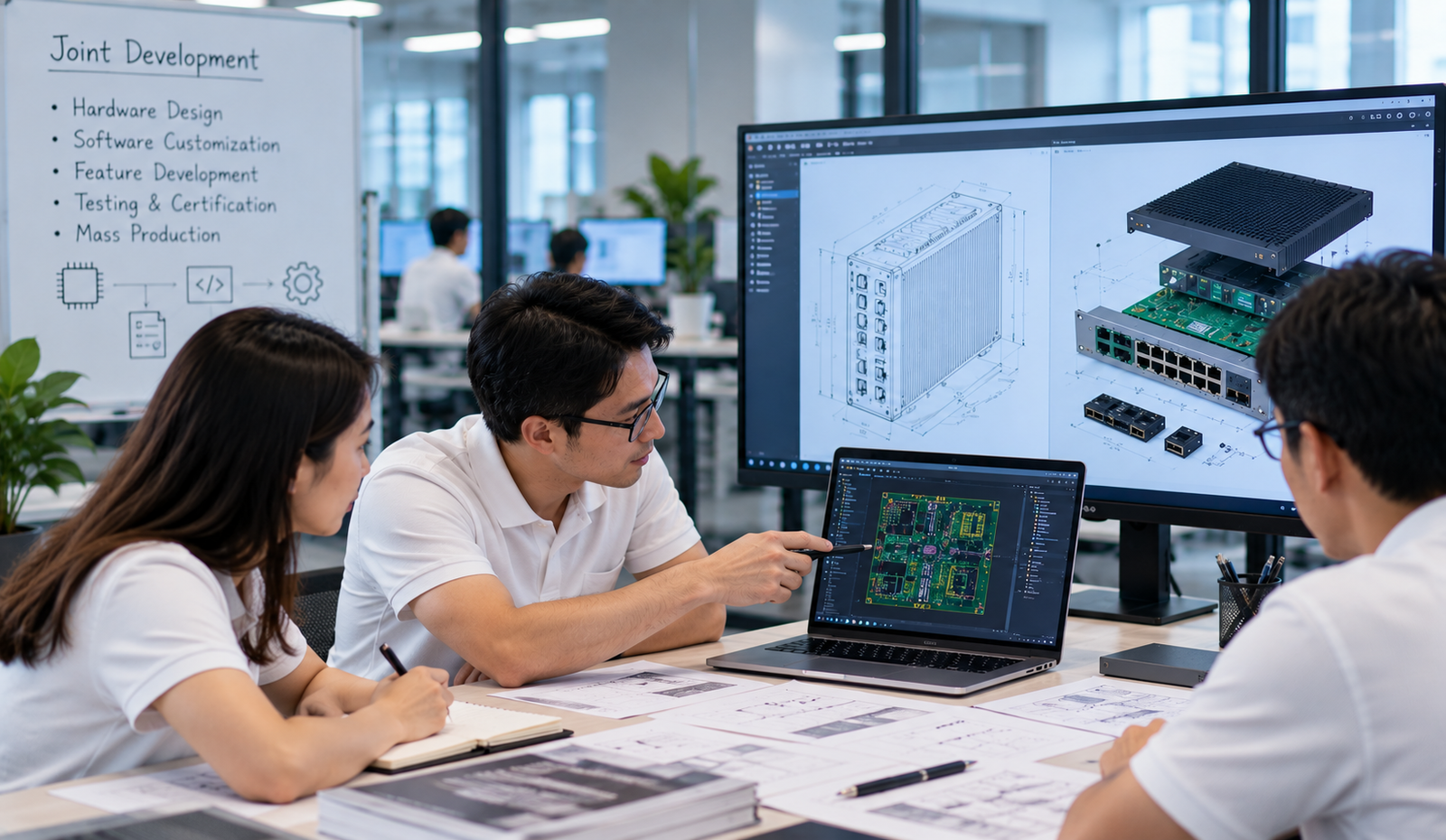 Sino Networks joint product development