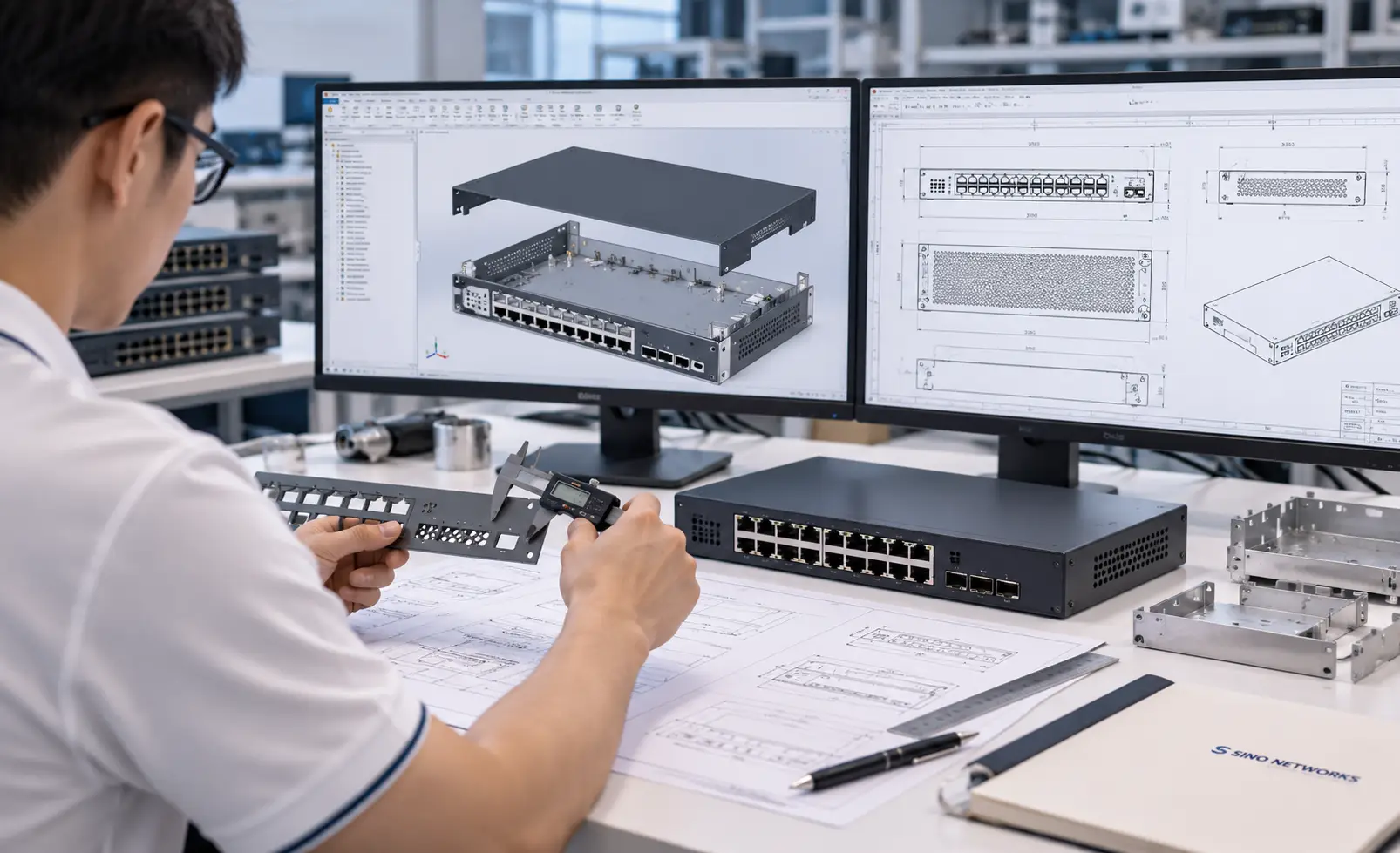 Sino Networks mechanical design